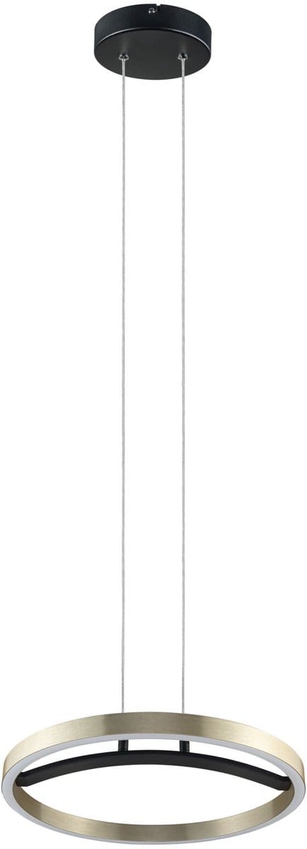 LED-hanglamp 3-Step-Dim Melira 2700K 1690lm 24W Zwart mat, Goud dimbaar