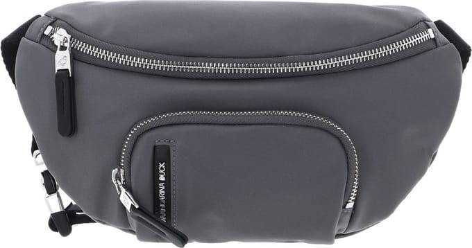 MANDARINA DUCK Gordeltas Schoudertas Hunter Bum Bag Smoked Pearl Grijs
