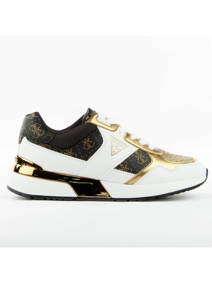 Guess Mickay dames sneaker - Beige multi - Maat 37