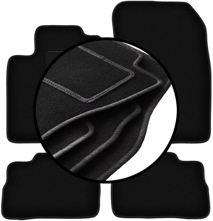 Complete set veloursmatten voor: Suzuki Kizashi sedan (2009-2014)