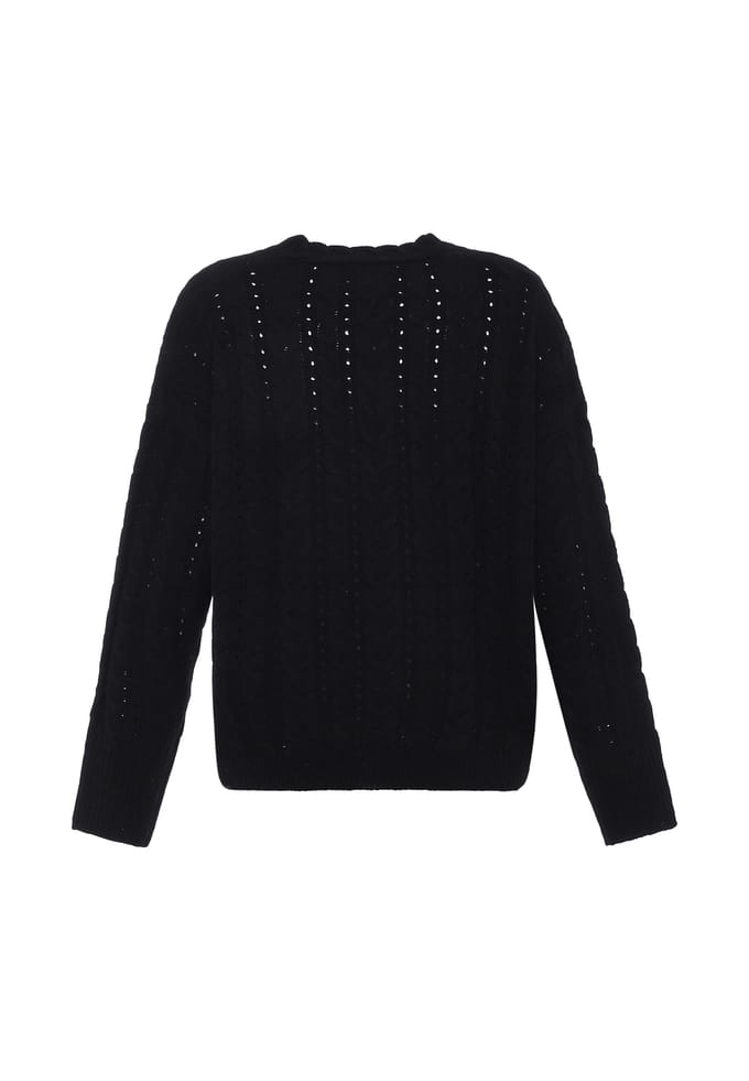 Faina Vest Dames zwart