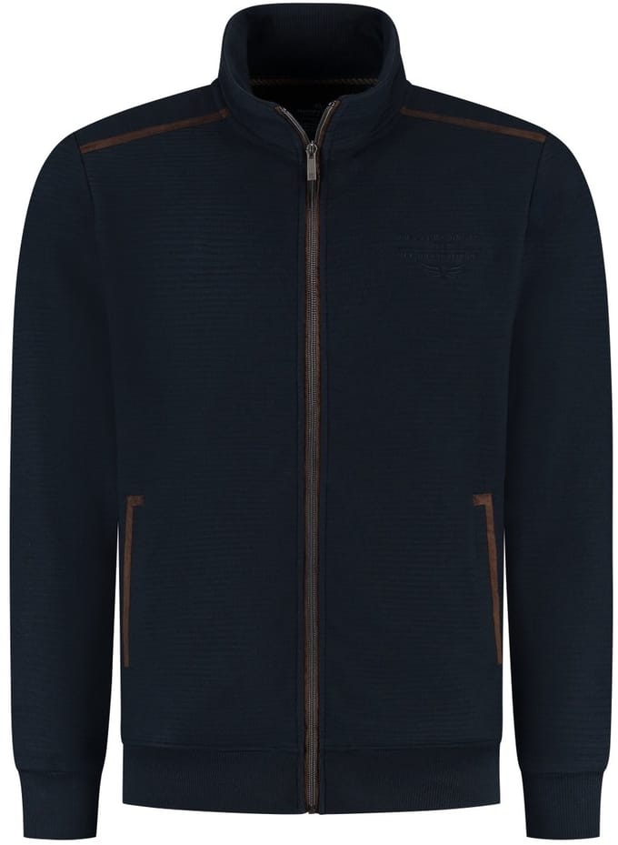 Fellows United Cardigan striper jacquard Navy (52.2651 - 110)