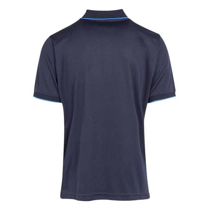 Regatta Heren Navigate Poloshirt met Korte Mouwen (Marine / Frans Blauw)