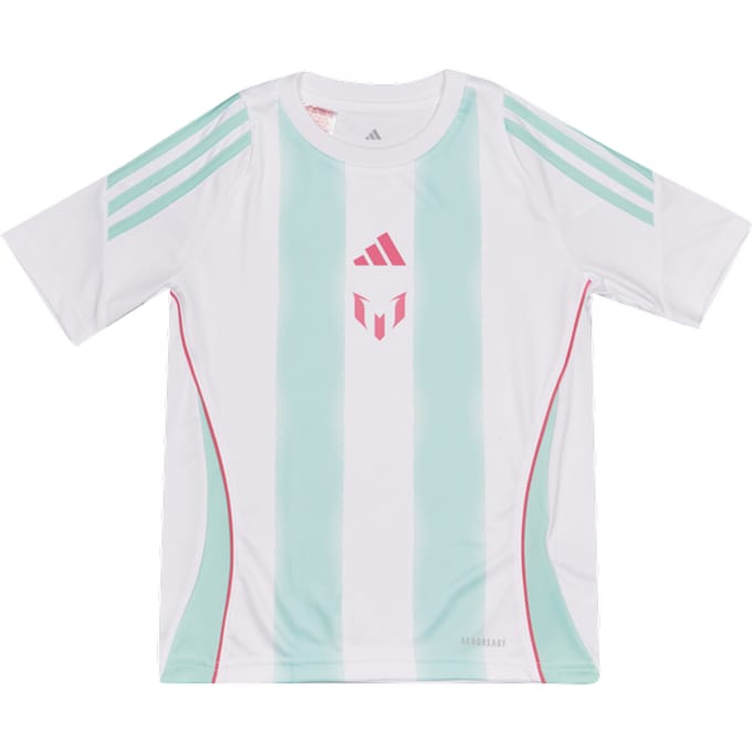Adidas Messi T-shirts Kinder - Wit - Maat 159 - 164 CM