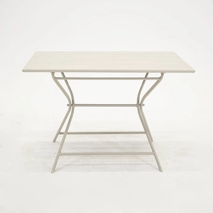 Tuintafel Globe 110x70cm cream