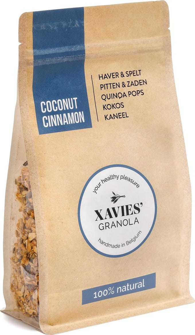 XAVIES' Granola Kokos Kaneel 1000g