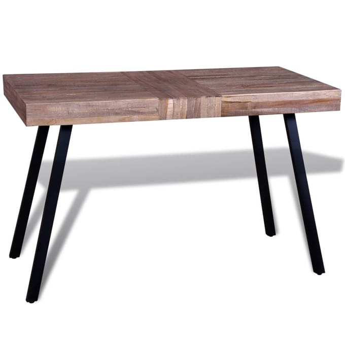 vidaXL - Tafel - gerecycled - teakhout