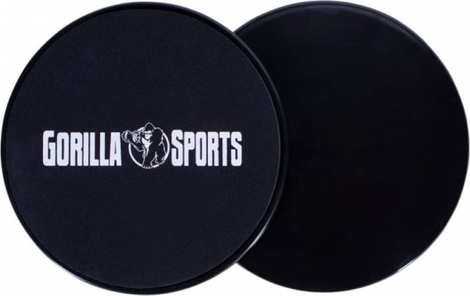 Gorilla Sports Slide Pads - Set van 2 - Inclusief draagtasje - Core & Full-Body Training