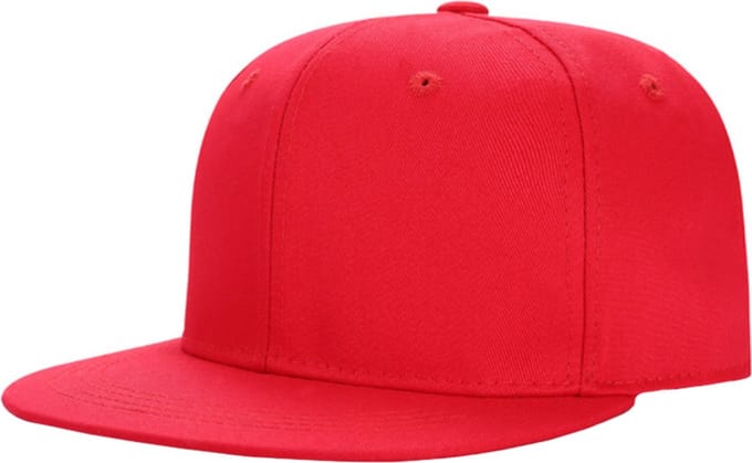 LGT JWLS Effen Hiphop Baseball Cap van Katoen - Rood
