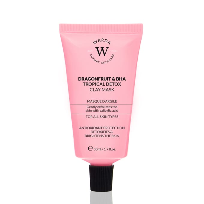 Warda Luxury Skincare DRAGONFRUIT & BHA TROPISCH DETOX KLEIMASKER