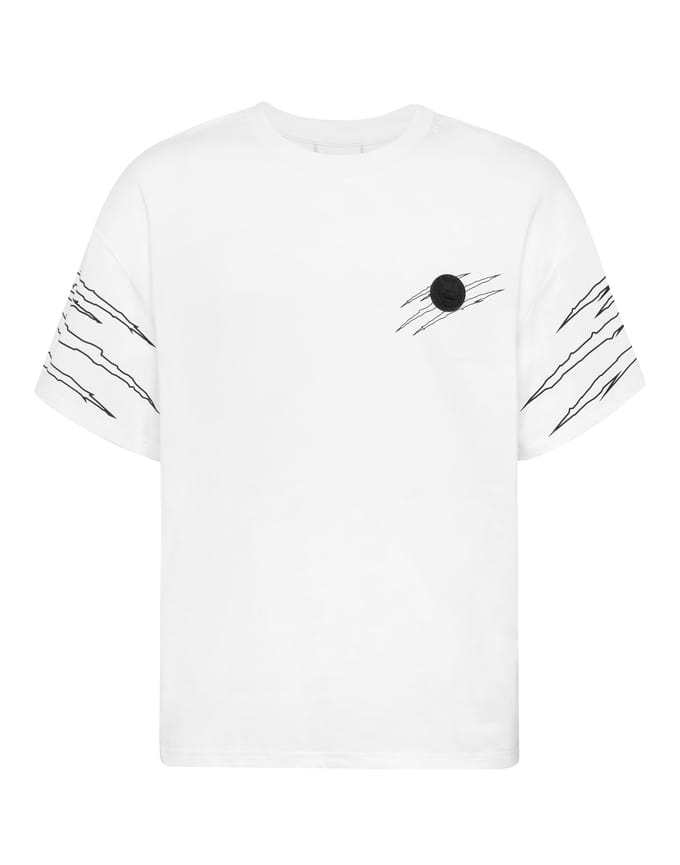 T-Shirt Ronde Hals Ss Scratch