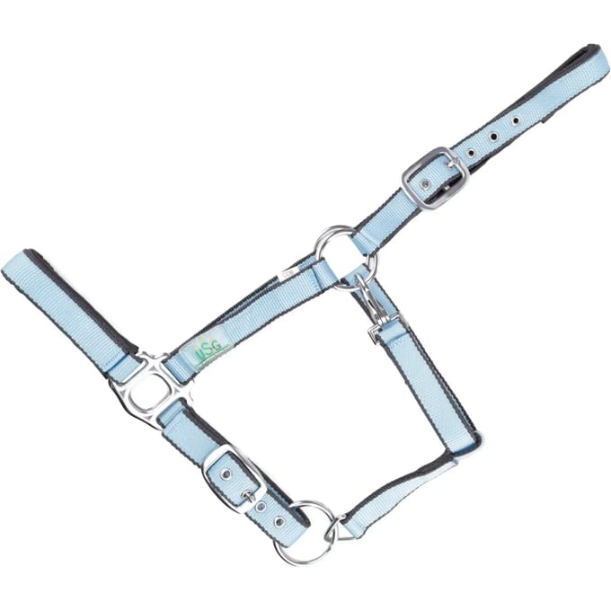 USG Halster Lichtblauw/grijs maat Pony