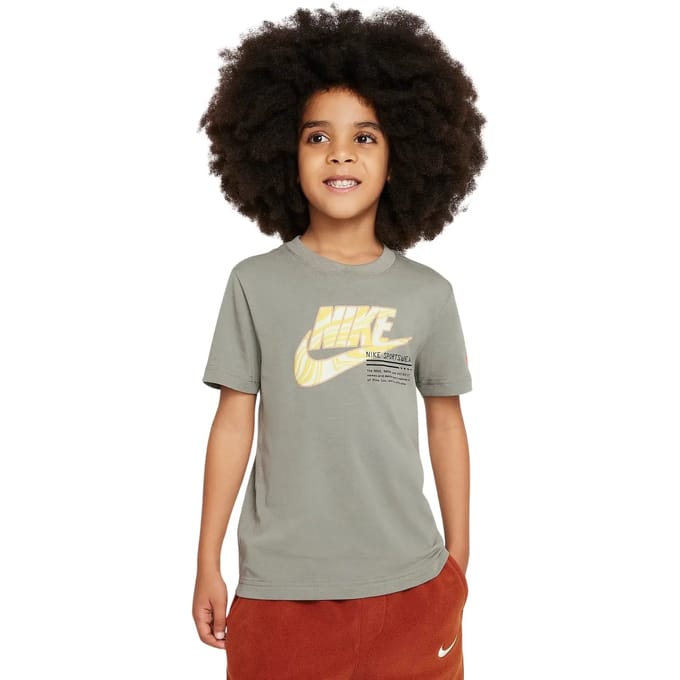 Kinder-T-shirt Nike Futura Micro Text