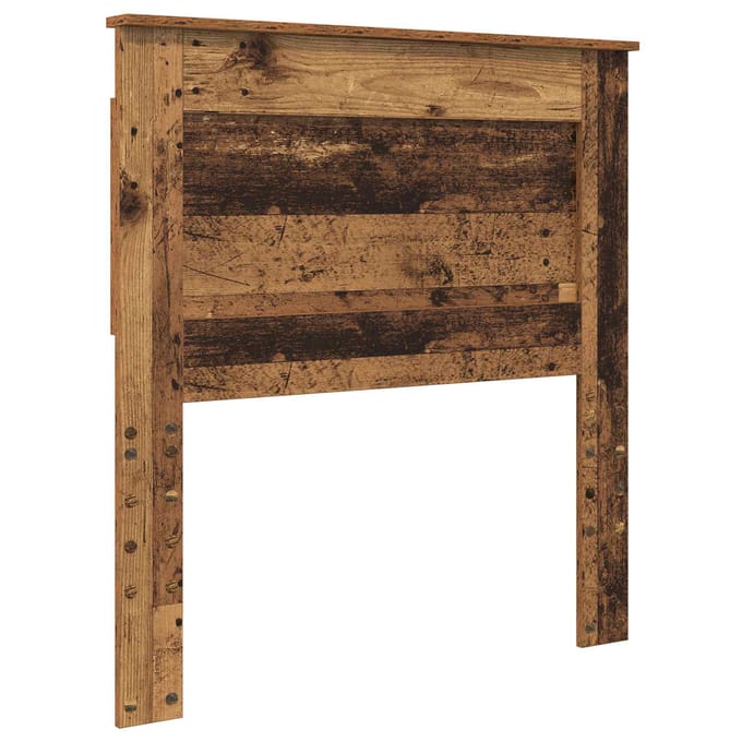 vidaXL Hoofdbord Oud Hout Bewerkt hout