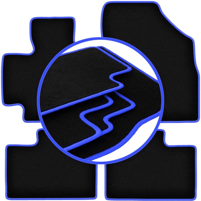 CARLUX-BLUE automatten voor: Suzuki Ignis III hatchback (2015-)