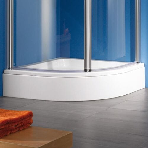 HSK Apron for acrylic shower tray 100 x 100,quarter circle
