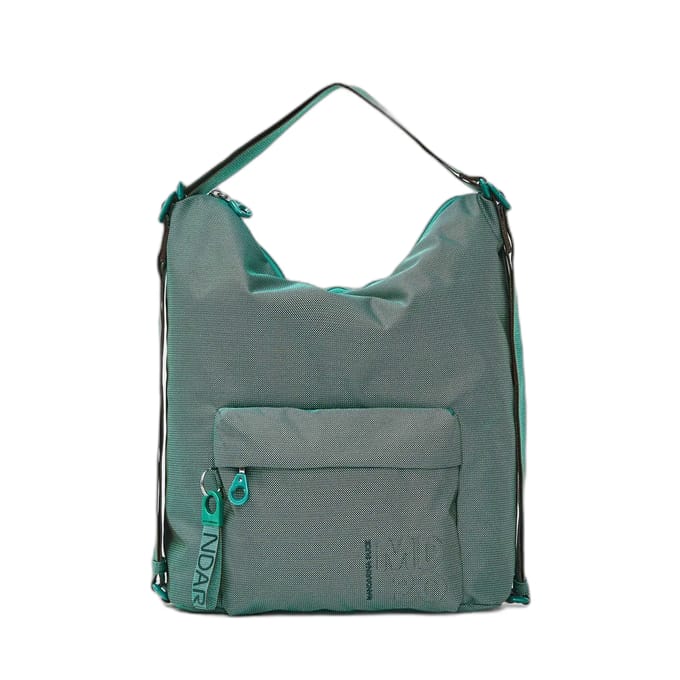 MANDARINA DUCK rugzak MD20 Hobo / Backpack Emerald donkergroen