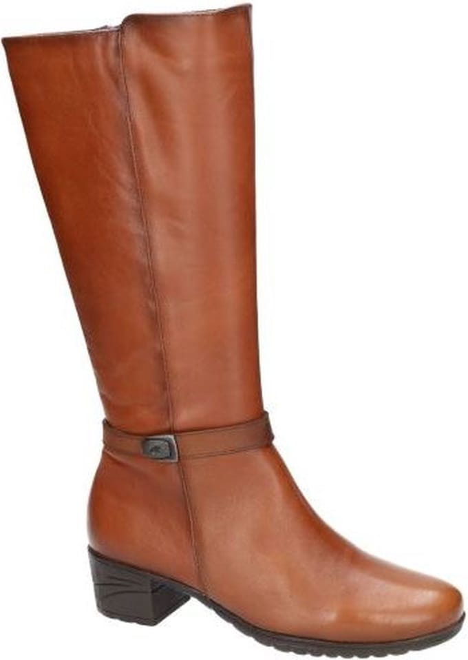 Fluchos -Dames - cognac/caramel - laarzen - maat 40