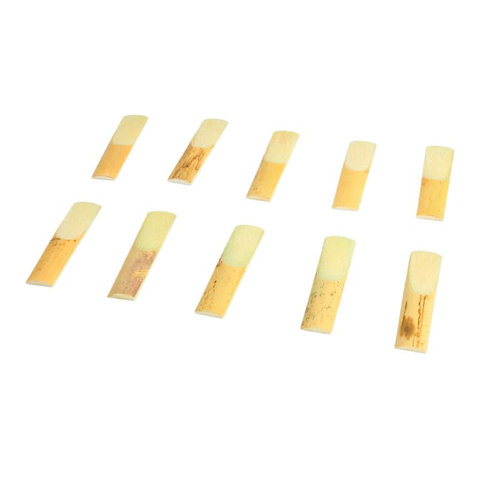 10 Stuks Altsaxofoon Riet Professioneel Traditioneel Riet Accessoire voor Altsaxofoon Sterkte Nr. beige