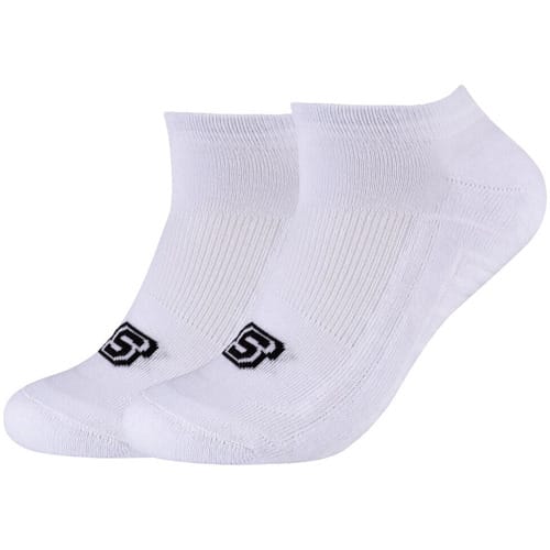 Skechers - Sneakersokken - Heren / Dames - Badstof - Arch Support - Wit - 43-46