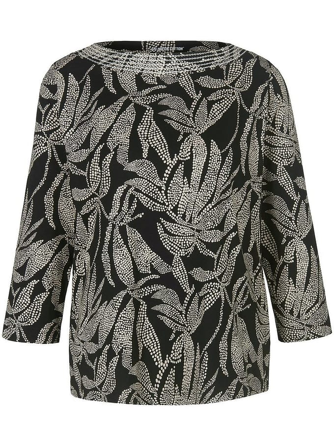 Shirt Maja 100% katoen Van Green Cotton zwart