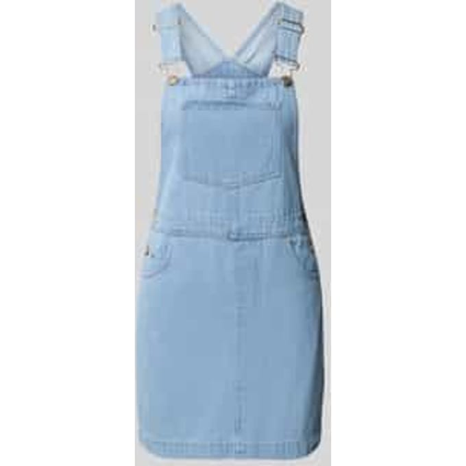 A-lijn denimjurk van katoenmix model 'NELLI'