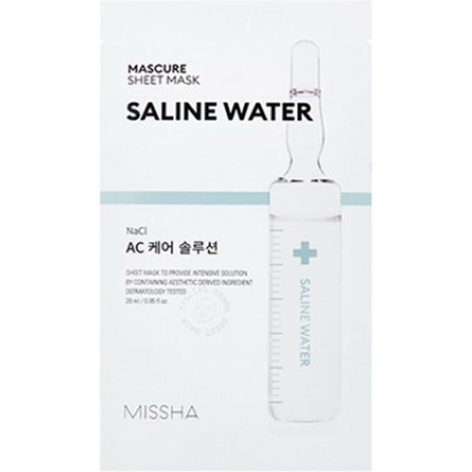 MISSHA - Mascure Solution Sheet Mask - Saline Water - 1stuk