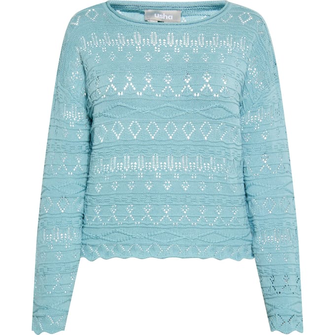 usha Jumper Dames aqua