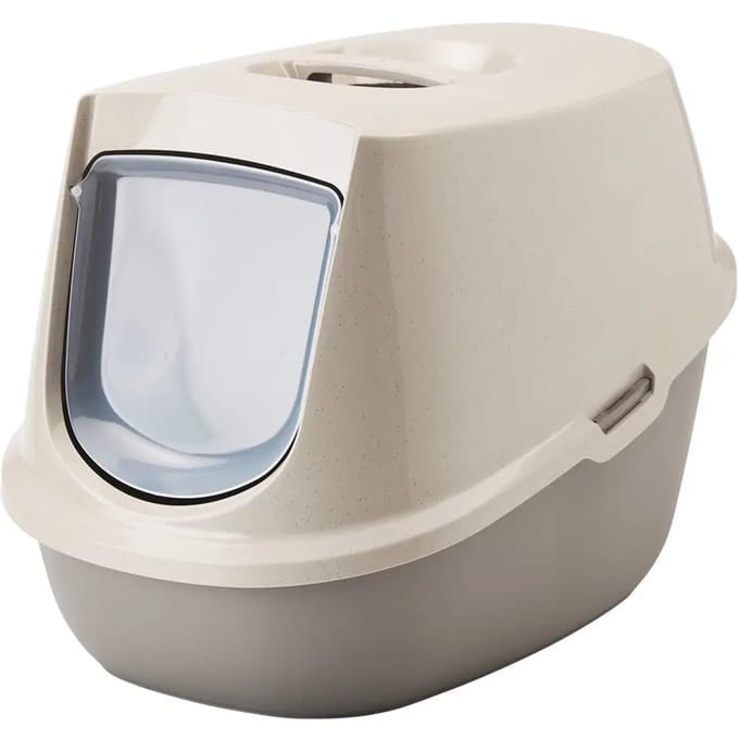 Savic Kattentoilet Manon Happy Planet - Kattenbak - Mokka Graniet Grijs