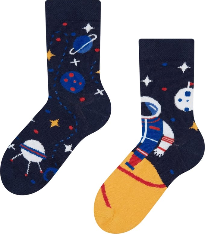 Dedoles Mismatched Kinderen Sokken - Astronaut - Maat 31-34