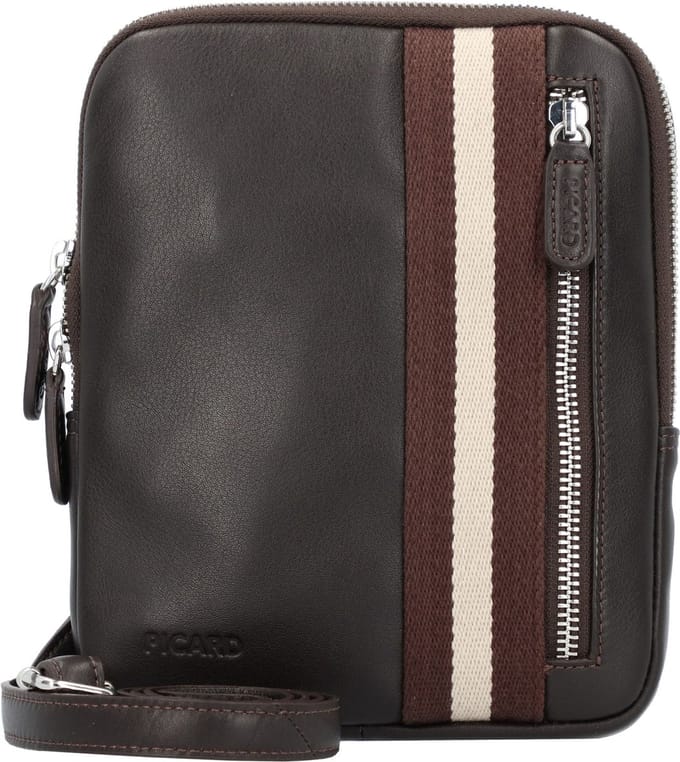 Picard Torrino Schoudertas Leer 16 cm - Jongens - mocca
