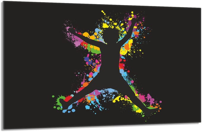 TMK ArtDeko - Snijplank - 80x52 cm - Glas - Osłona kuchenki