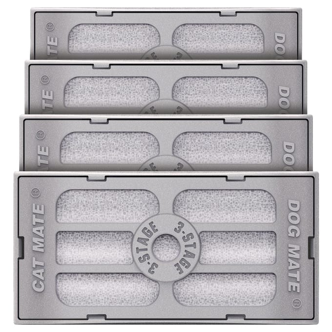 Cat Mate 386 - Filterpatronen 3-traps - Drinkfontein filters - 4 stuks