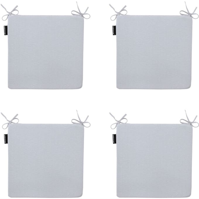 Madison - Zitkussen Panama light grey - Ca. 40x40 cm - Set van 4