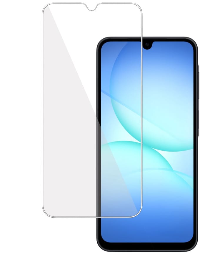Screenprotector geschikt voor Samsung Galaxy A17 - Gehard Glas - Case Friendly - Transparant
