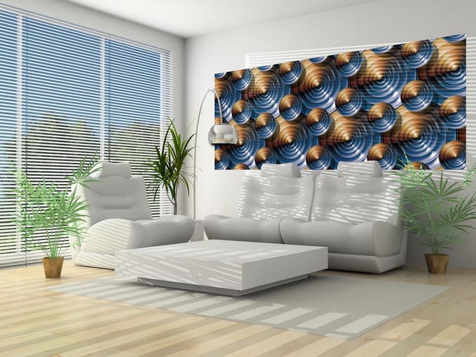 Modern Abstract Pattern Photo Wallcovering