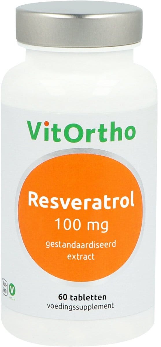 VitOrtho Resveratrol 100 mg - 60 tabletten