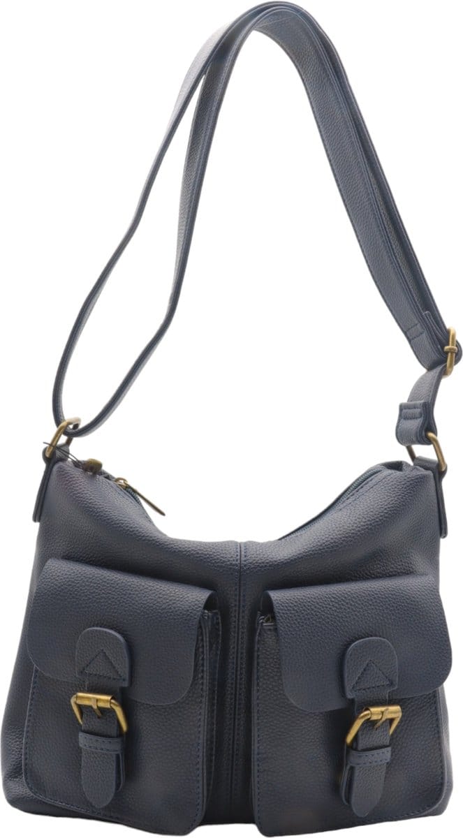 Flora & Co - Trendy handtas/crossbody - blauw