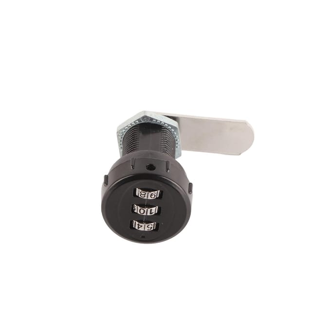 3-cijferige codecombinatie Cam-kast Zinklegering Wachtwoordbeveiliging Gecodeerd slot L 30.5 gray