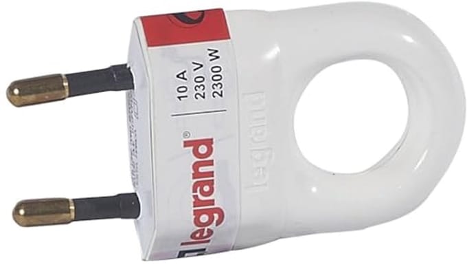 Stopcontact met ring 2300 W 230 V Wit