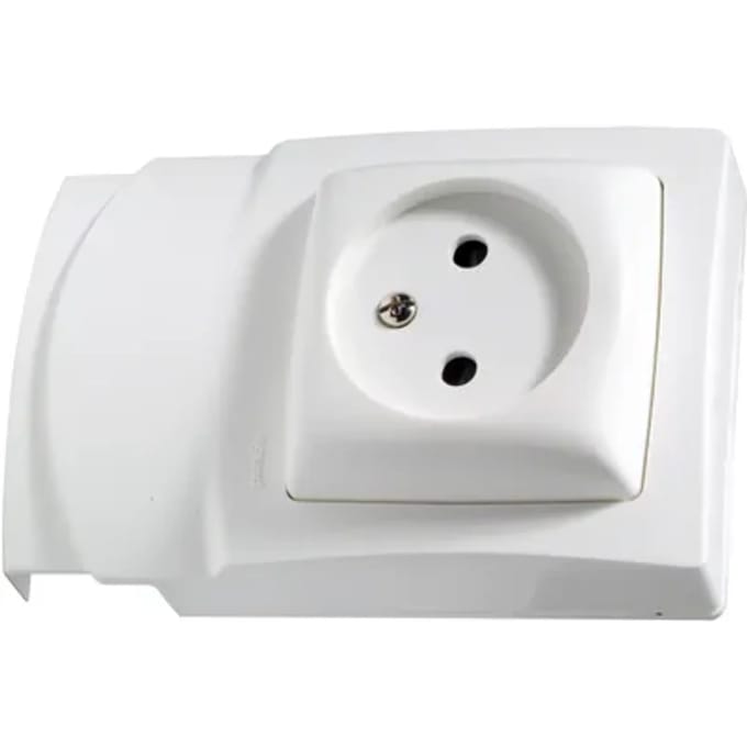 Legrand Stopcontact Oteo Dlp - Wit - Kunststof - Ip20
