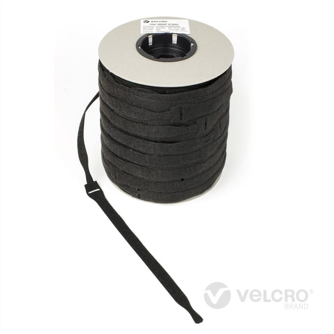 VELCRO® Zubehör Kabel Klittenbandriem Zwart 750 stuk(s)