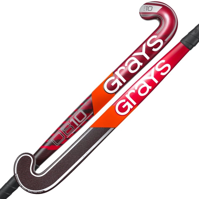 Grays DB 10 Senior Hockeystick Rood