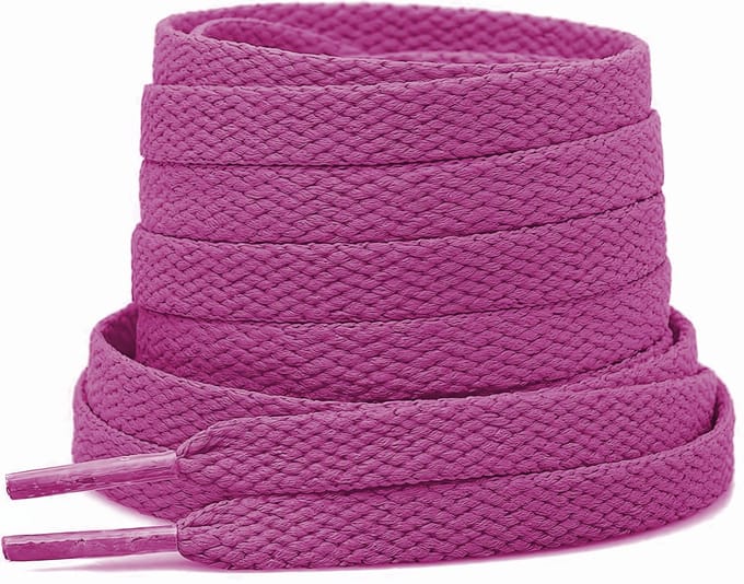 The Kicks Don Veters Plat 160CM - Donker Magenta - 8mm