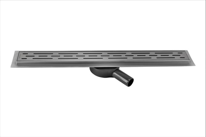 CityLine douchegoot - RVS - 90cm - Flex uitloop - Standaard rooster