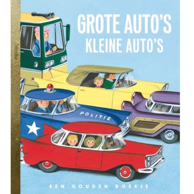 Grote Autos Kleine Auto's - Gouden Boekjes - Richard Scarry