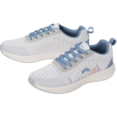 CRIVIT Dames sportschoenen (Wit/blauw, 37)
