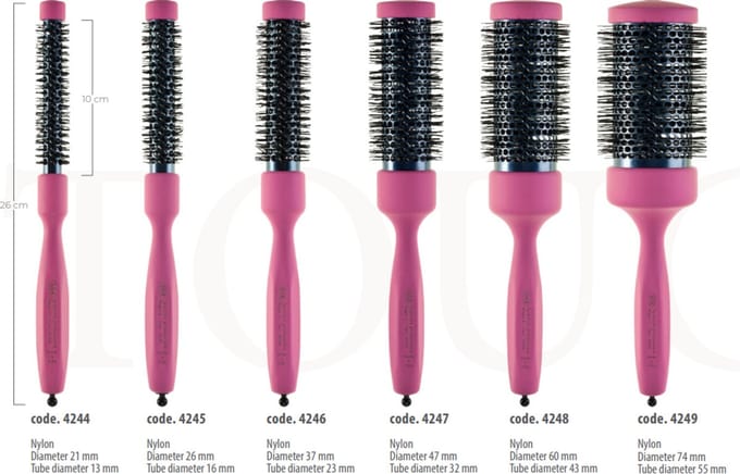 3ME Borstel nr 4246 FUCSIA 37MM