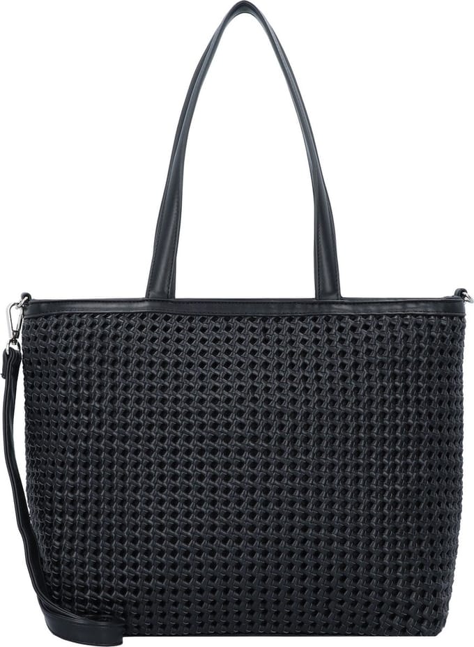 Gabor Schoudertas Katie Zip Shopper Black Zwart