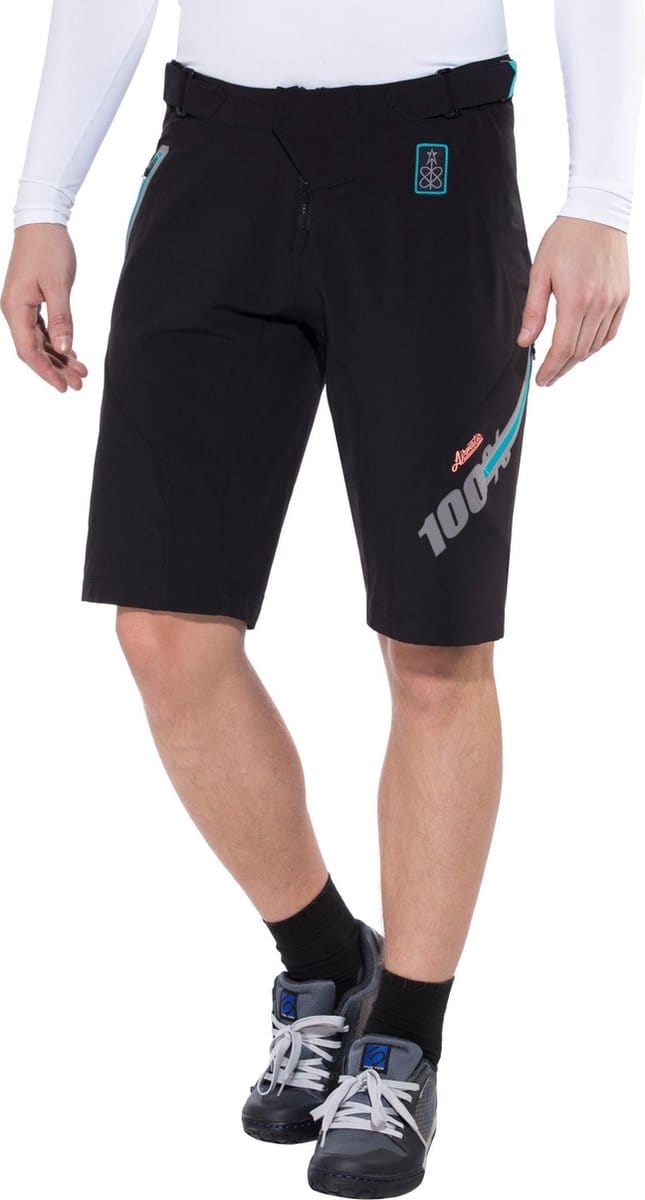 100% Airmatic fietsbroek kort zwart Maat 36